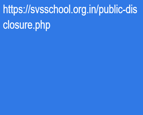 S.V.S Senior Secondary School