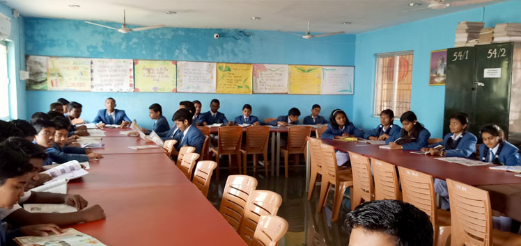 svs school Library